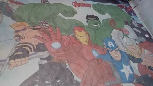 Painel Tnt Ref 68394 Vingadores Unidade